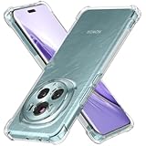Foluu Für Honor Magic6 Pro Hülle, Für Honor Magic 6 Pro 5G Handyhülle klar, Kratzfest Verstärkte Ecken TPU Gummi Weiche Haut Silikon Schutzhülle für Honor Magic6 Pro 5G 2024 (Kristallklar)